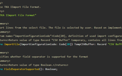 Import various file types with Interfaces