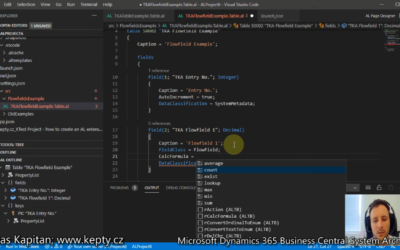 Kepty4Beginners: Flowfields in AL Language (Calculated Fields)