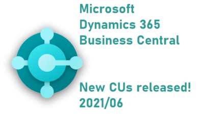 CU 2021/06 for Microsoft Dynamics NAV 2017 – 2018 and  Microsoft Dynamics 365 Business Central on-premises has been released