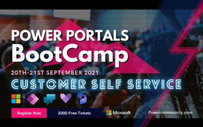 Next conf session: Cust. Self Service & Power Portals Bootcamp