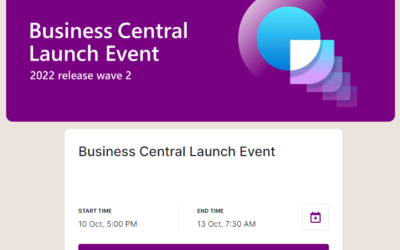 Microsoft Dynamics 365 Business Central 2022 wave 1 is available!